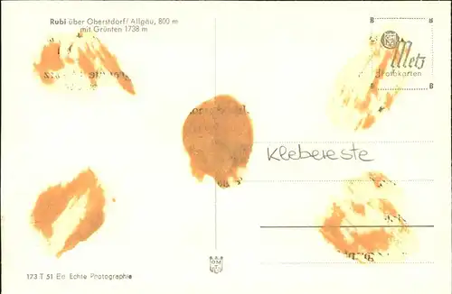 Oberstdorf Rubi Gruenten Kat. Oberstdorf
