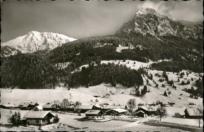 Ak Rubi Oberstdorf Im Allgäu Bayern Teilansicht Häuser Nr 3131880