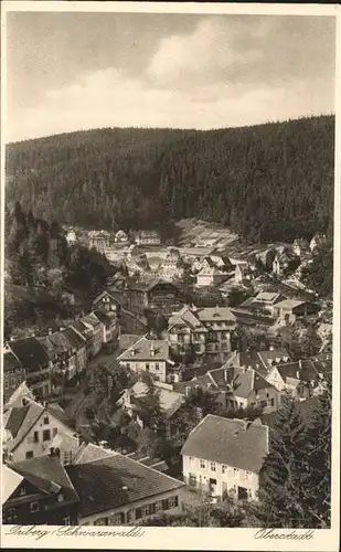 Triberg Oberstadt Kat. Triberg im Schwarzwald