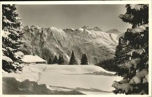 Oberstdorf Kanzelwand Haus Kat. Oberstdorf