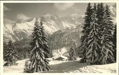 Oberstdorf Kanzelwandhaus Kat. Oberstdorf