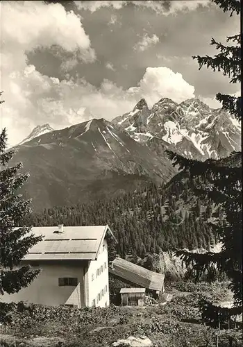 Oberstdorf Naturfreunde Ferienheim Kanzelwandhaus Kat. Oberstdorf