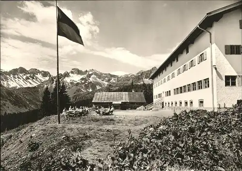 Oberstdorf Naturfreunde Ferienheim Kanzelwandhaus Kat. Oberstdorf