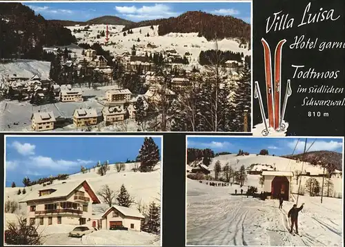 Todtmoos Villa Luisa Hotel Garni Ski Kat. Todtmoos