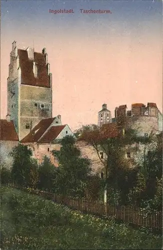 Ingolstadt Donau Tachenturm Kat. Ingolstadt