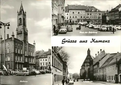 Kamenz Rathaus Platz der Befreiung Kat. Kamenz