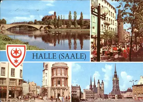 Halle Saale Burg Giebichenstein Hansering Markt