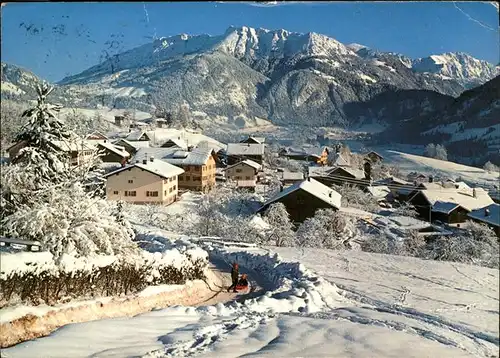 Hindelang Panorama Kat. Bad Hindelang