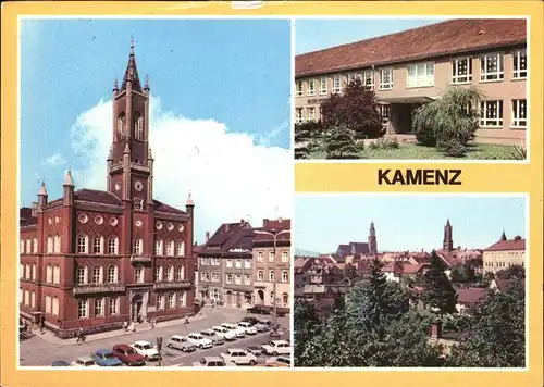 Kamenz Rathaus POS Maxim Gorki Kat. Kamenz