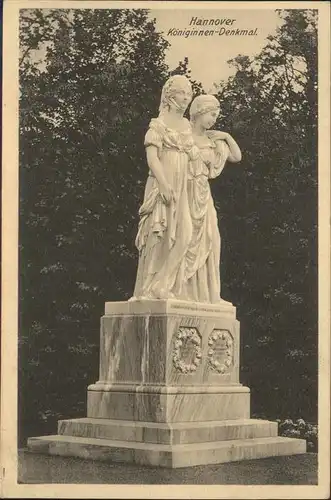 Hannover Koeniginnen Denkmal Kat. Hannover