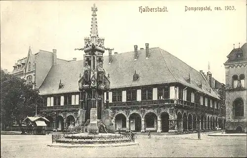 Halberstadt Domprobstei Kat. Halberstadt