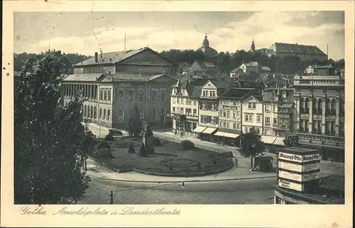 Gotha Thueringen Aarnoldiplatz Landestheater / Gotha /Gotha LKR