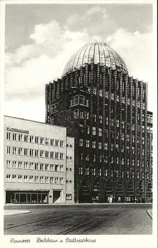 Hannover Hochhaus Stadtsparkasse Kat. Hannover