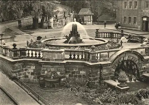 Gotha Thueringen Wasserkunst Brunnen / Gotha /Gotha LKR