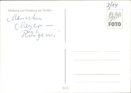 Giessen Lahn Gleiberg Vetzberg Burg / Giessen /Giessen LKR