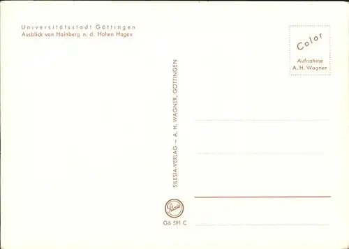 Goettingen Niedersachsen Hohen Hagen / Goettingen /Goettingen LKR