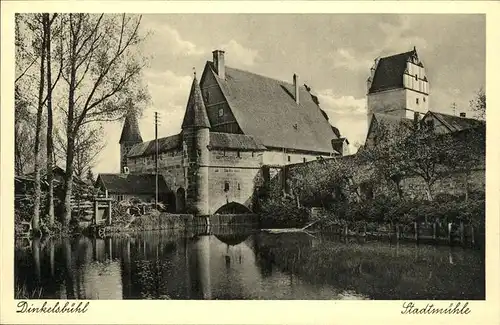 Dinkelsbuehl Stadtmuehle Kat. Dinkelsbuehl