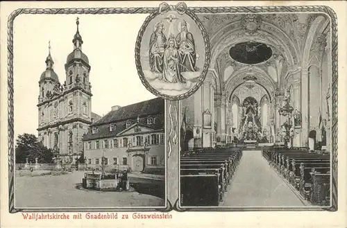 Goessweinstein Wallfahrtskirche Gnadenbild Kat. Goessweinstein