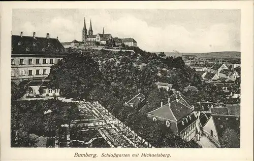 Bamberg Schlossgarten Michaelsberg Kat. Bamberg