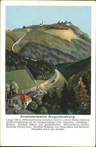 Augustusburg Drahtseilbahn Augustusburg / Augustusburg /Mittelsachsen LKR