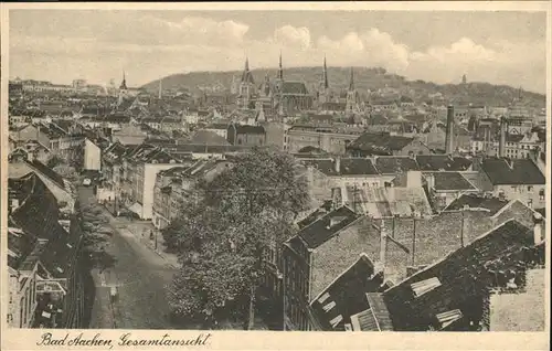 Aachen Gesamtansicht Kat. Aachen