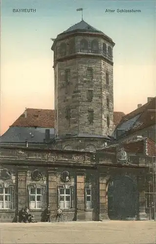 Bayreuth Alter Schlossturm Kat. Bayreuth