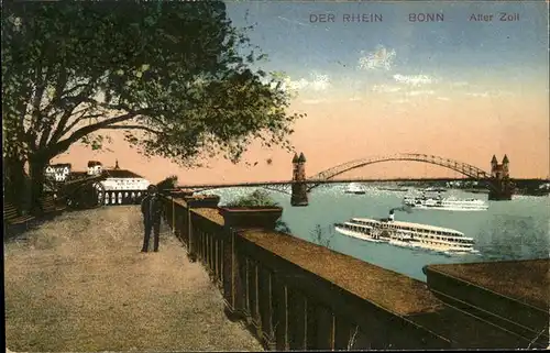 Bonn Rhein Rhein Alter Zoll / Bonn /Bonn Stadtkreis