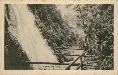 Berchtesgaden Wimbachklamm Kat. Berchtesgaden