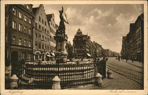 Augsburg Merkurbrunnen Kat. Augsburg