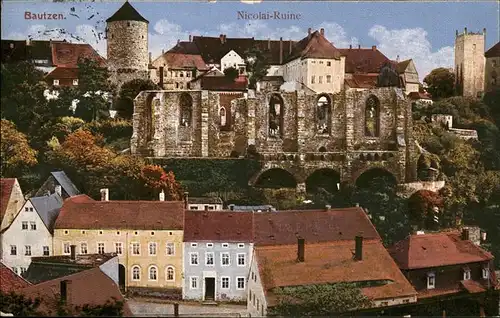 Bautzen Nicolai-Ruine Kat. Bautzen