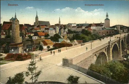 Bautzen Kronprinzenbruecke Kat. Bautzen