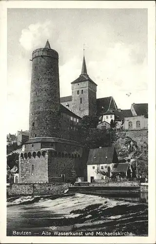 Bautzen alte Wasserkunst Michaeliskirche Kat. Bautzen