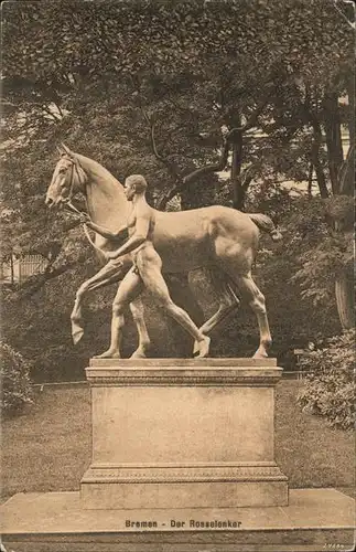 Bremen Denkmal Rosselenker Kat. Bremen