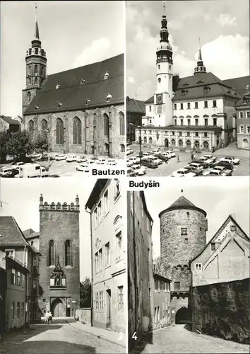 Bautzen Dom Rathaus Matthiasturm Nicolaiturm Kat. Bautzen