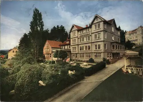 Braunlage Hotel Hohenzollern Waldidyll Kat. Braunlage