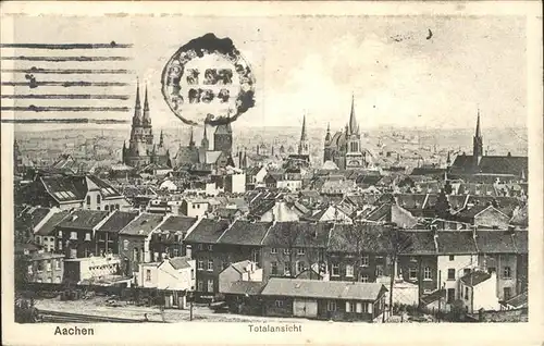 Aachen Totalansicht Kat. Aachen