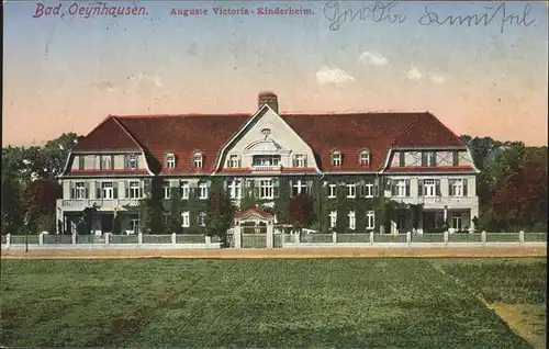 Bad Oeynhausen Auguste Victoria-Kinderheim Kat. Bad Oeynhausen