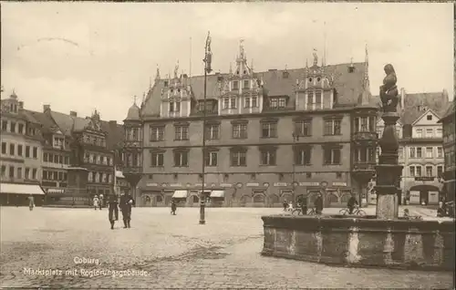 Coburg Marktplatz Regierungsgebaeude Kat. Coburg