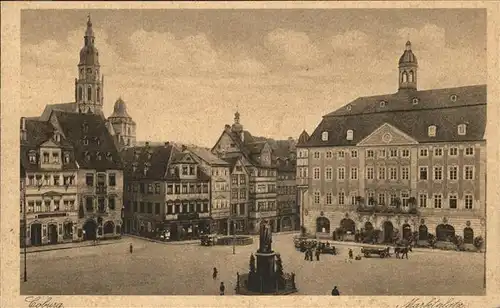 Coburg Marktplatz Kat. Coburg