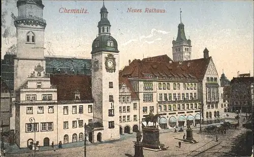 Chemnitz Neues Rathaus Kat. Chemnitz