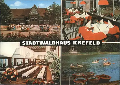 Krefeld Stadtwaldhaus Kat. Krefeld