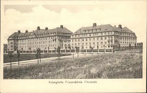 Chemnitz Koenigliche Frauenklinik Kat. Chemnitz