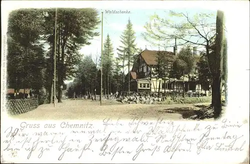 Chemnitz Waldschenke Kat. Chemnitz