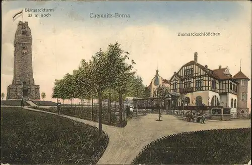 Chemnitz Borna Bismarckschloesschen Kat. Chemnitz