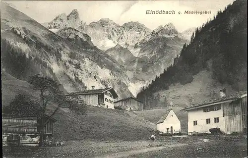 Oberstdorf Einoedsbach Maedelegaber Kat. Oberstdorf