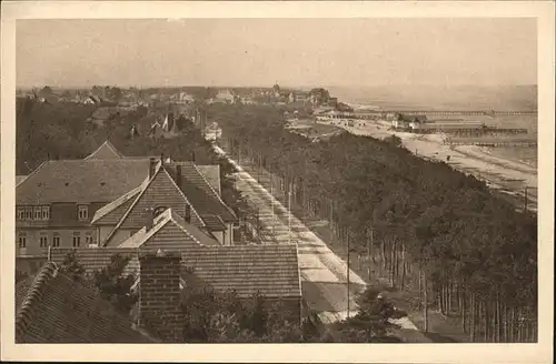 Brunshaupten Buelowweg Strand Seebruecke Kat. Kuehlungsborn