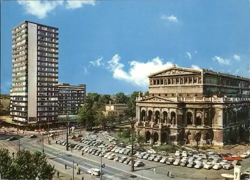 Frankfurt Main Zuerichhaus Opernplatz Autos Kat. Frankfurt am Main