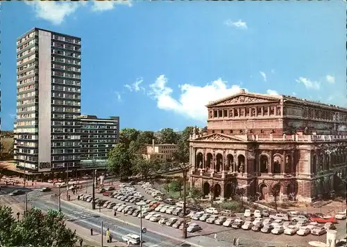 Frankfurt Main Opernplatz Oper Autos Zuerichhaus Autos Kat. Frankfurt am Main