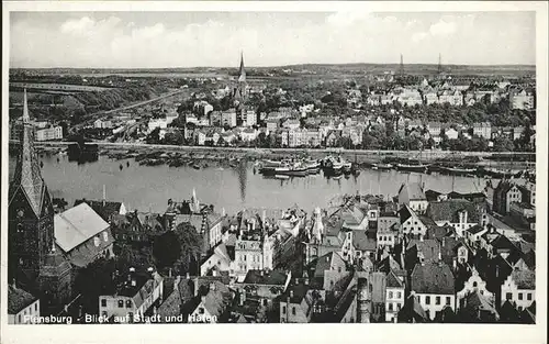 Flensburg Stadt Hafen  Kat. Flensburg