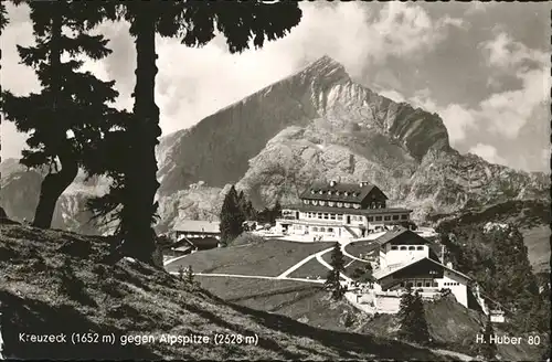 Garmisch-Partenkirchen Kreuzeck Alpspitze Kat. Garmisch-Partenkirchen